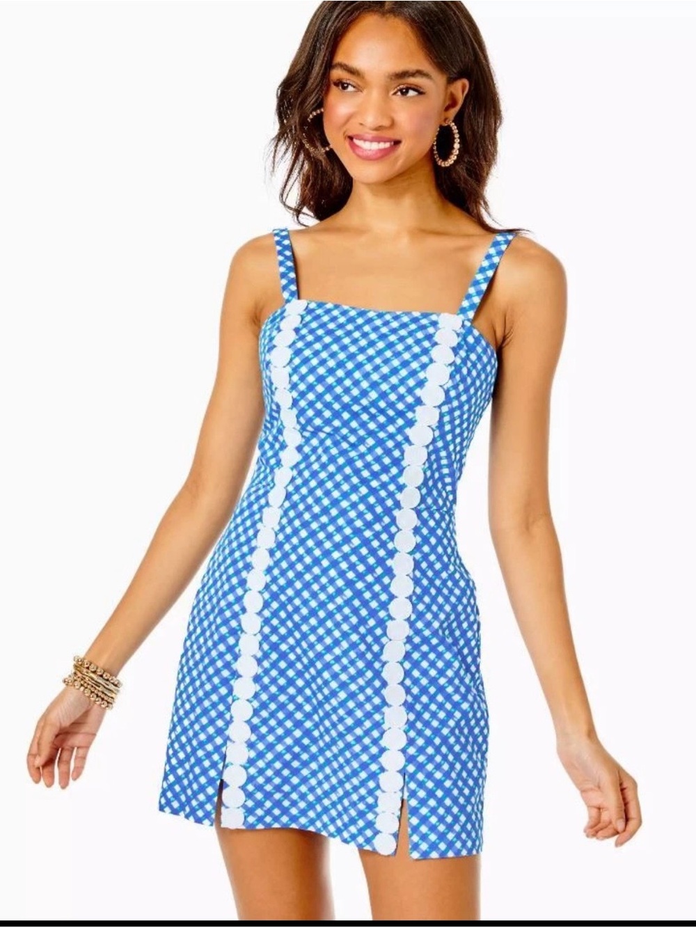 Lilly Pulitzer Lawless Sleeveless Romper Double Checking NWT